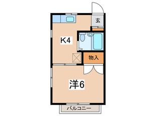 メゾンシノハラの物件間取画像